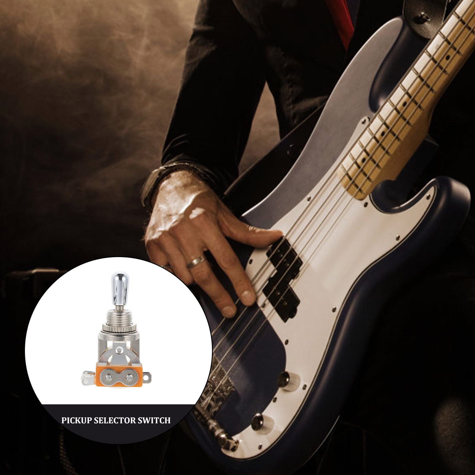 Musical Instrument Accessories - 3-weg gitaar pick-up selector-toggleschakelaar Metalen constructie