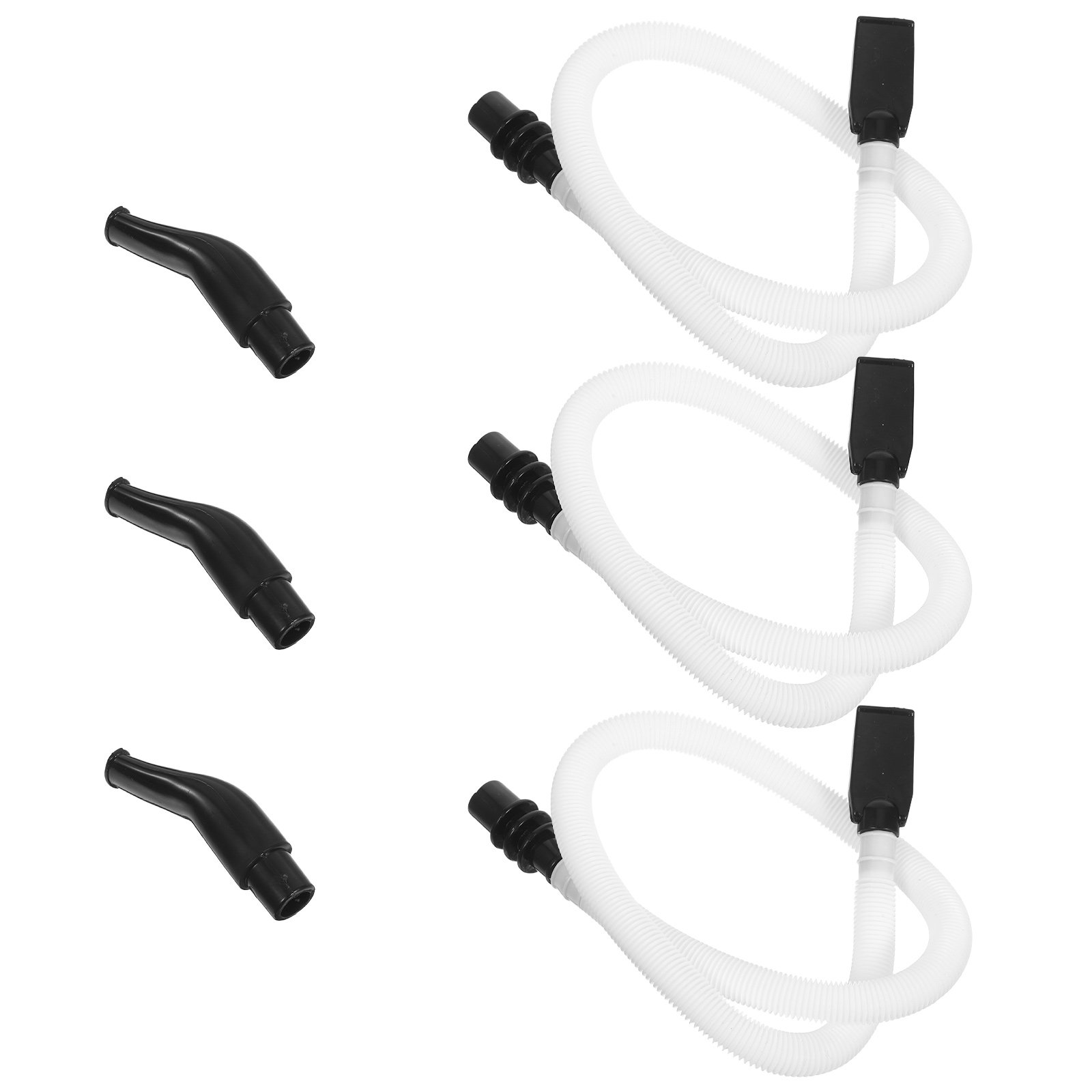 Musical Instrument Long - 3Set Melodica Mondstukbuisset Flexibele Plastic Lange