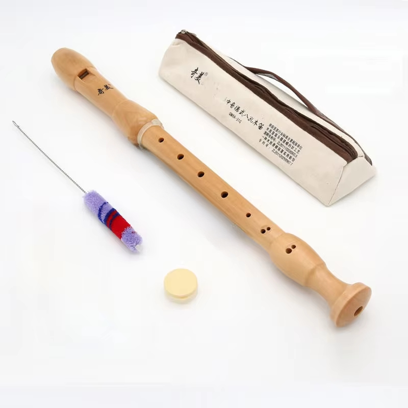 Musical Instrument German - Qimei 8 Gaten Altblokfluit Muziekinstrumenten Esdoornhout