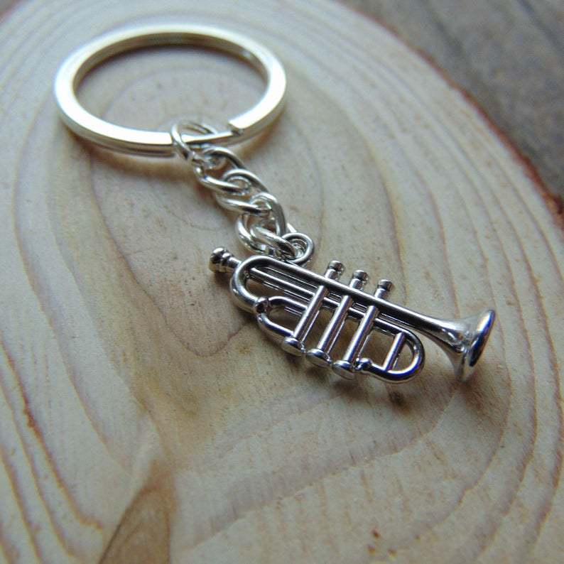 Musical Instrument Tuba - Trombone Sleutelhanger Hoorn Sleutelhanger Trompet Sleutelhanger