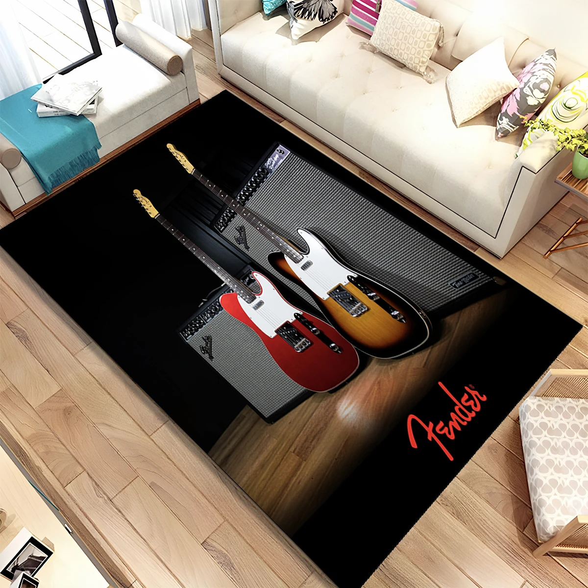 Musical Instruments Online - 3D Fender Gitaar Bas Instrument Muziek