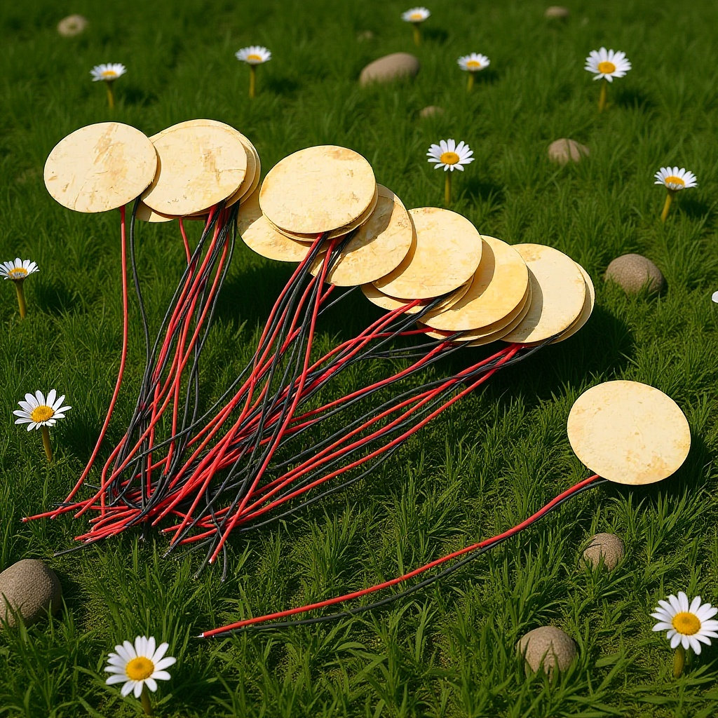 Musical Instrument Accessories - 20 stuks piezo-schijven van koper, zeer
