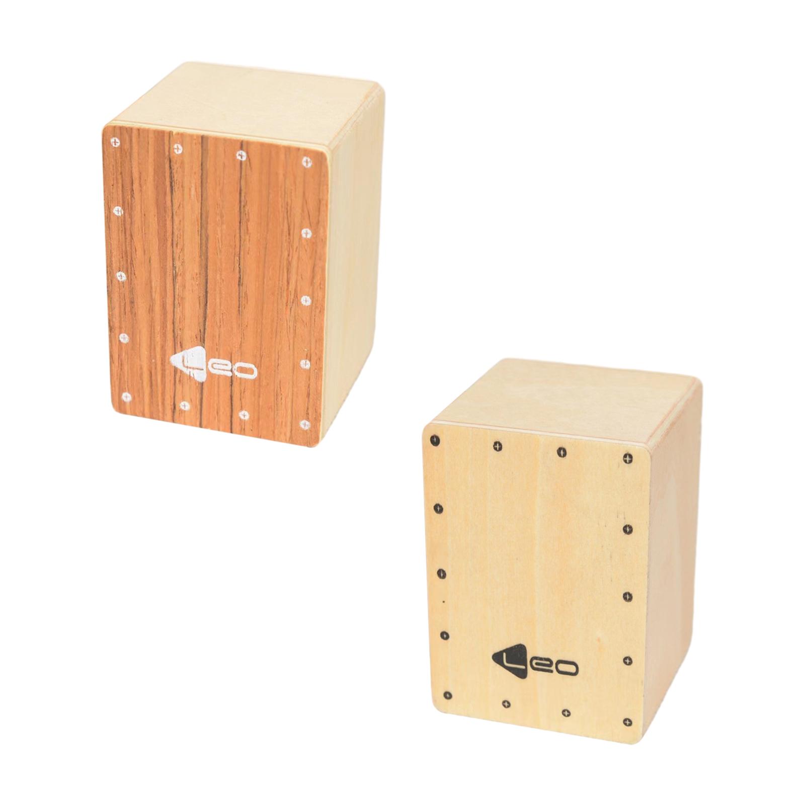 Cajon Box Drum - Lichtgewicht houten percussietrommel, reistrommel, compacte koffer