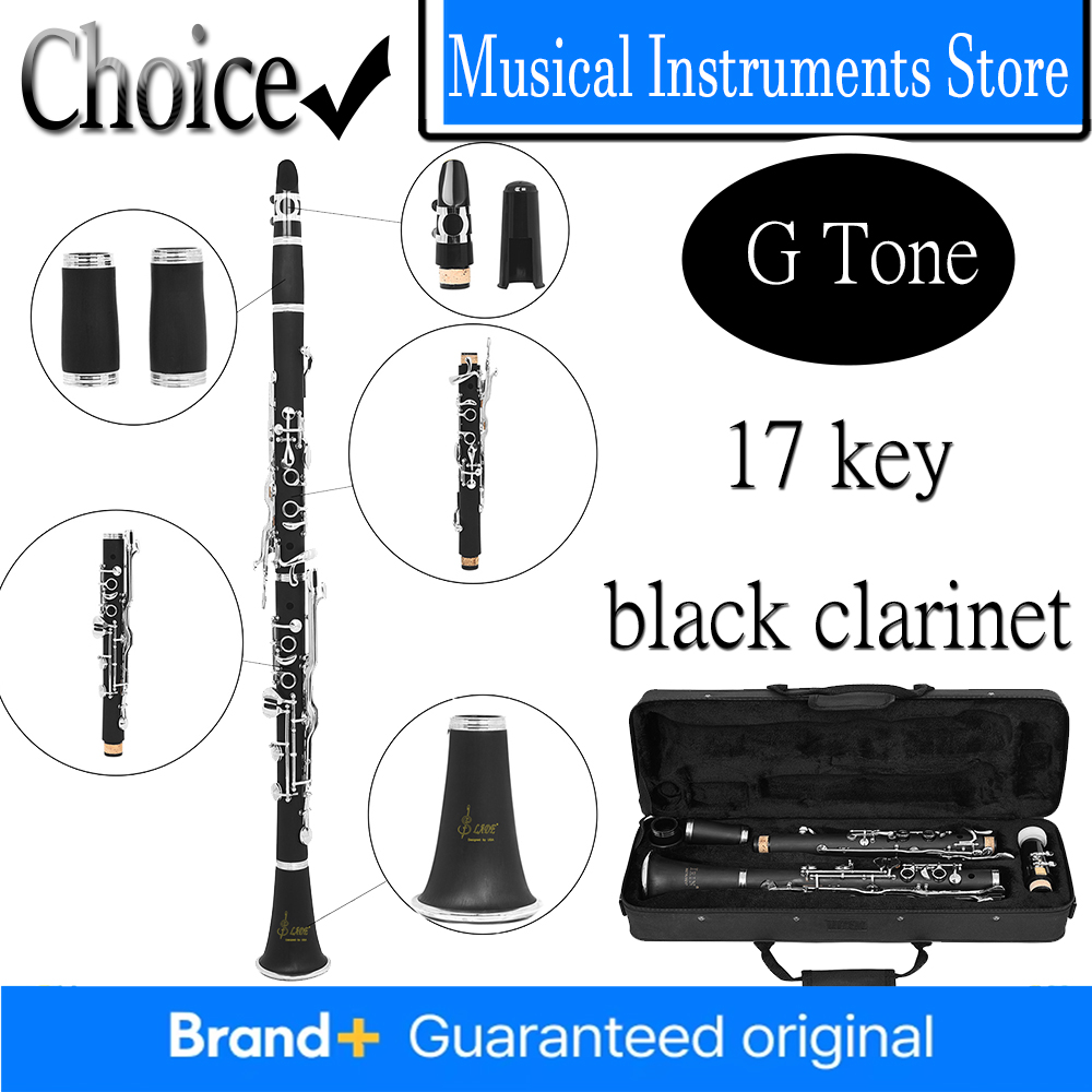 Musical Instrument German - IRIN Duitse klarinet G-sleutel 17 toetsen