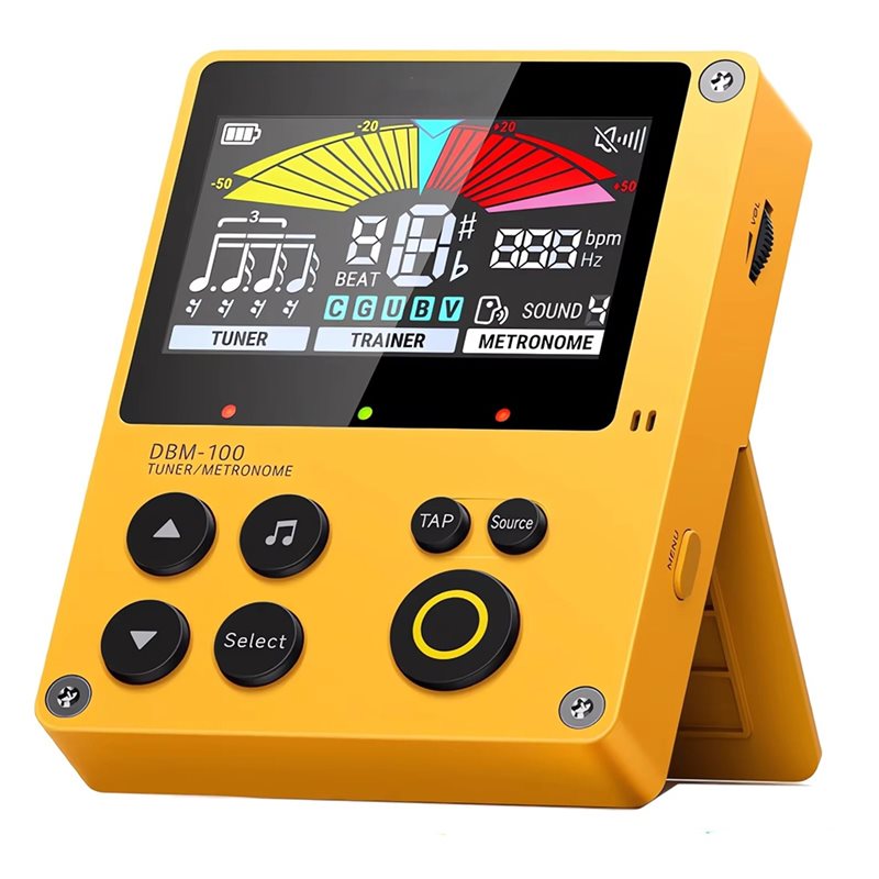 Musical Instrument Qin - A06F-DBM-100 Metronoom Oplaadbaar 3-in-1 Digitale Metronoom