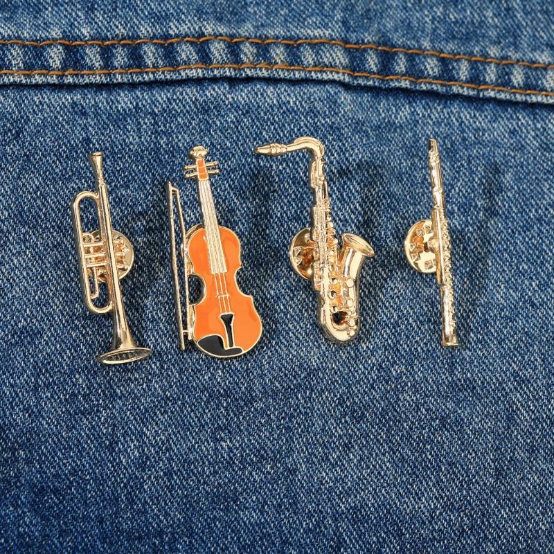 Musical Instrument In Orchestra - 1 stks orkest geïnspireerd badge, humoristische