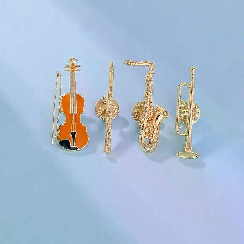 Musical Instrument In Orchestra - 1 stks Symfonie Orkest Badge Grappige