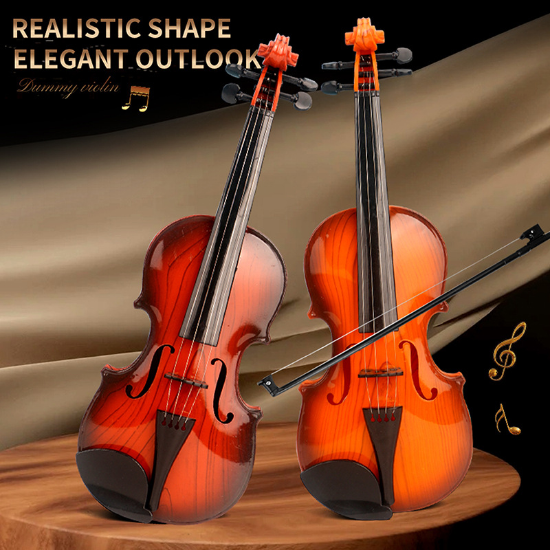 Musical Instrument Qin - Akoestisch vioolspeelgoed Verstelbare snaarsimulatie Muziekinstrument Oefenspeelgoed