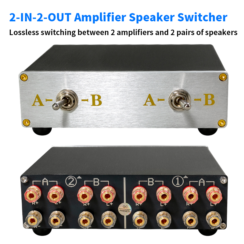 Musical Instrument Vector - Speaker Switch Selector, 2 Ampère naar