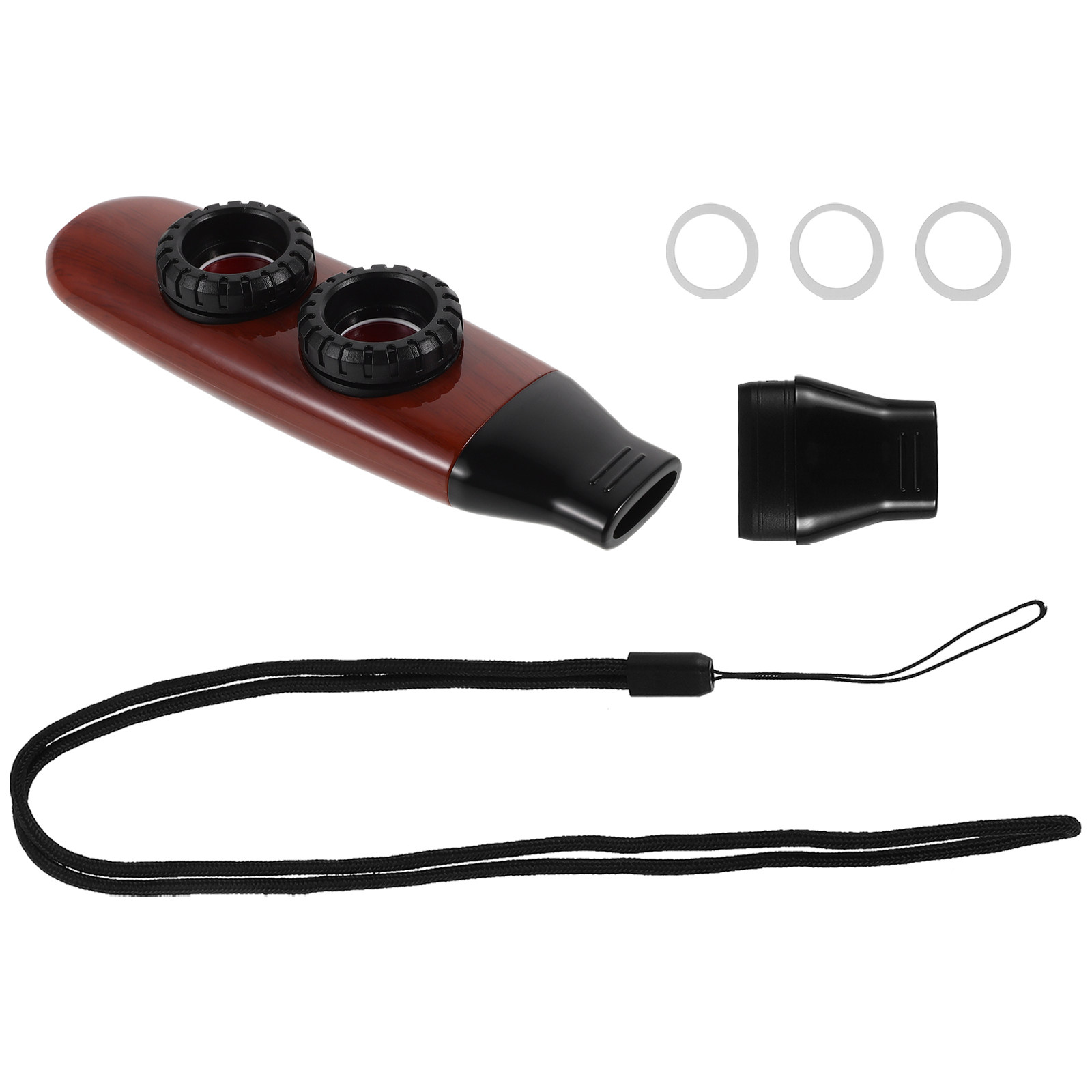Musical Instrument Easy To Learn - 1Set Kazoo met dubbele opening Premium