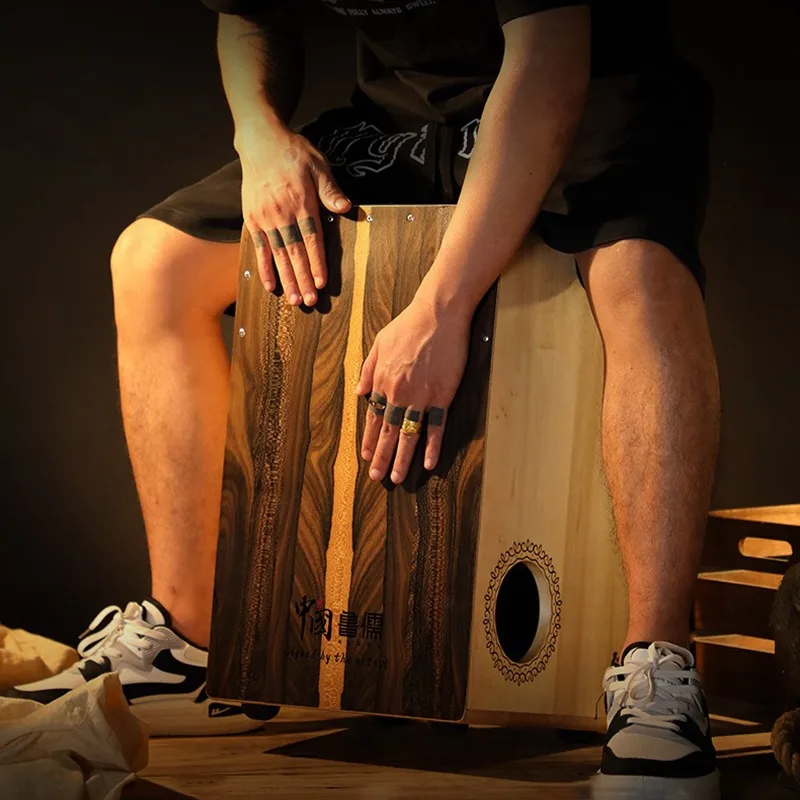 Cajon Box Drum - Massief Houten Cajon Box Drum Professionele
