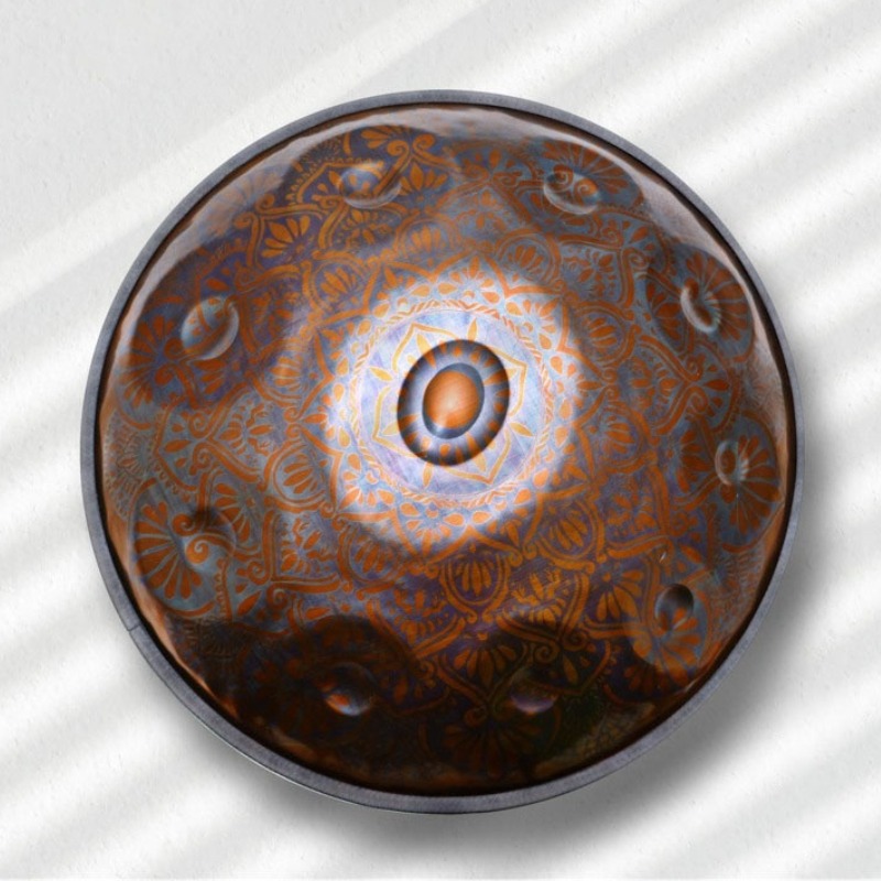 Musical Instrument Handpan - 9-Tone Meditatie Handpan 10 Tonen Nitrilde