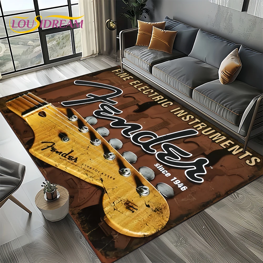 Musical Instruments Online - 27-stijl nieuwe 3D spatbord retro gitaarinstrumenten