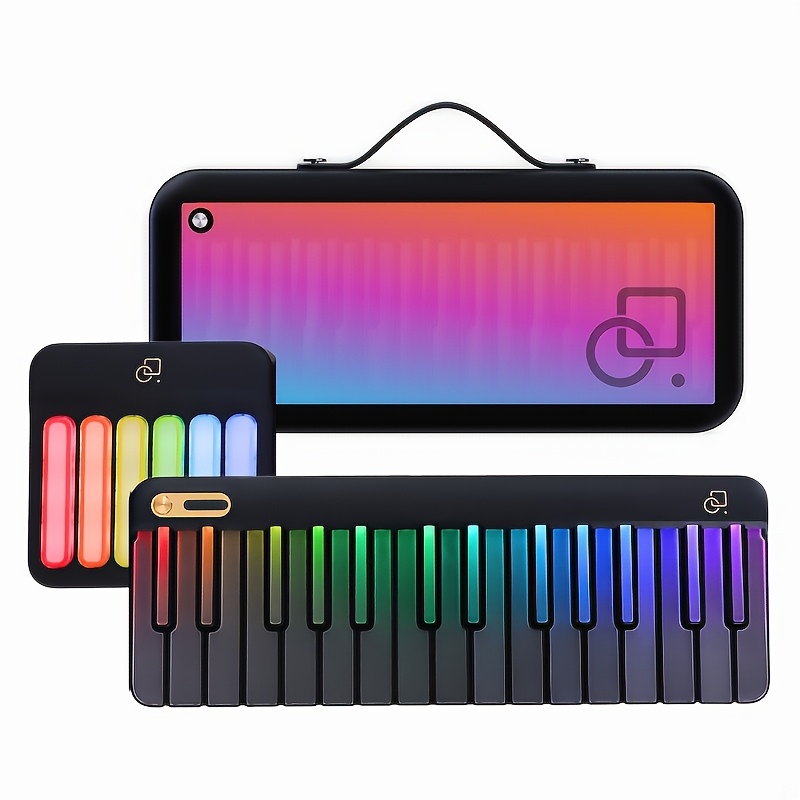 Musical Instrument Easy To Learn - Stijlvolle LED-verlichte PopuPiano Smart digitale piano: