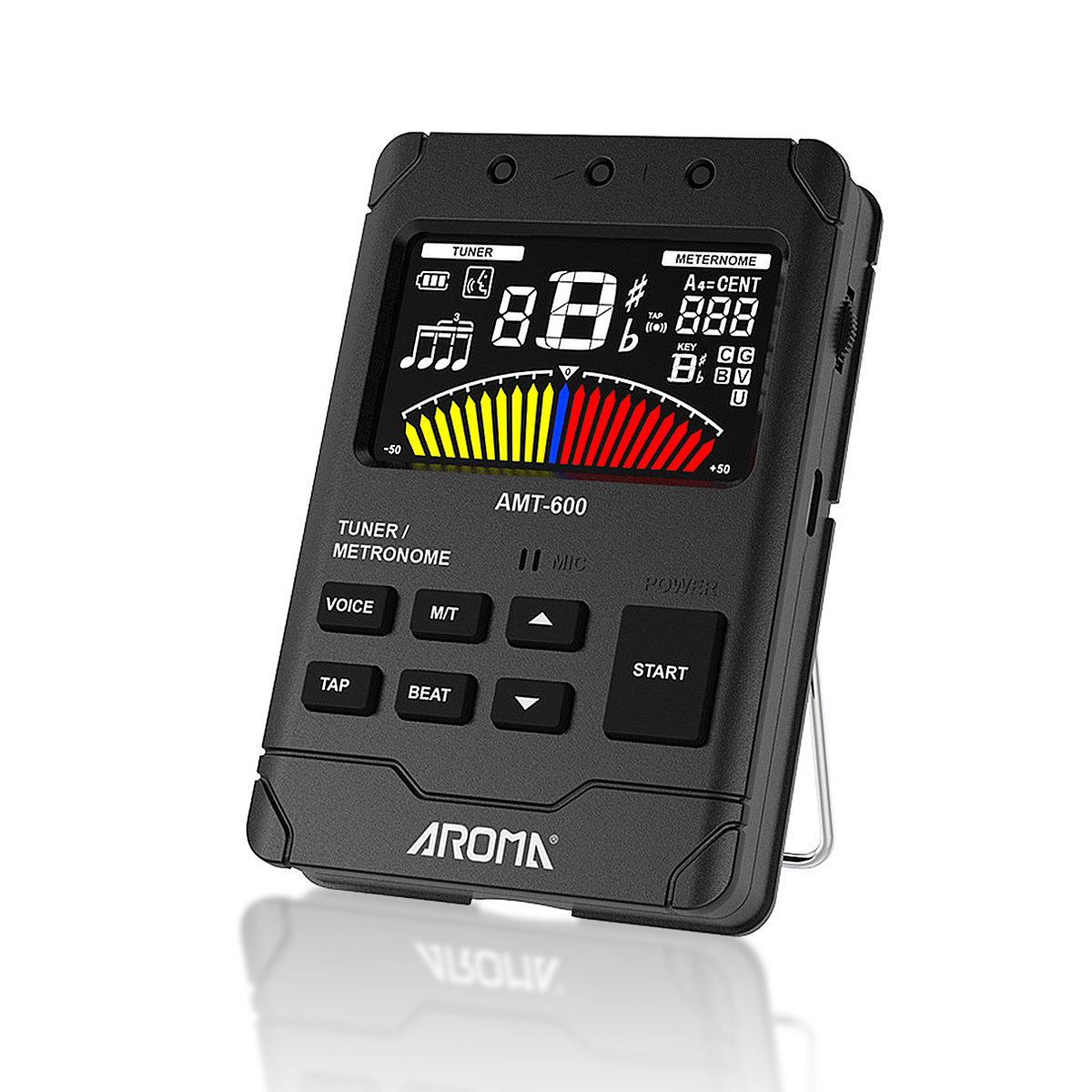 Musical Instrument Vector - AROMA AMT-600 Oplaadbare Tuner Metronoom –