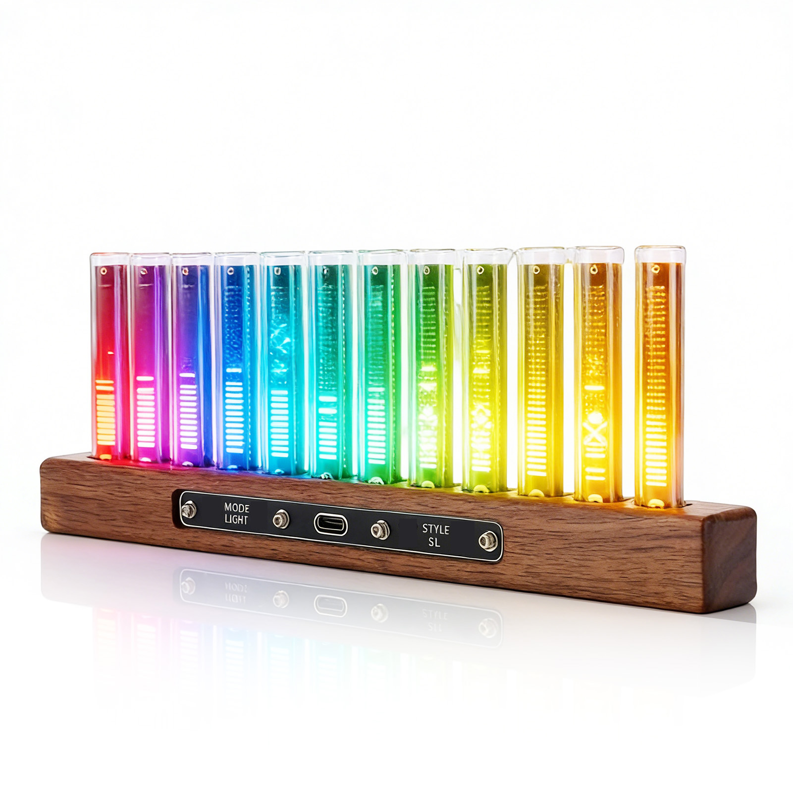 Musical Instrument Tuba - LED-muziekspectrumdisplay Home Audio Analyzer Hoge gevoeligheid
