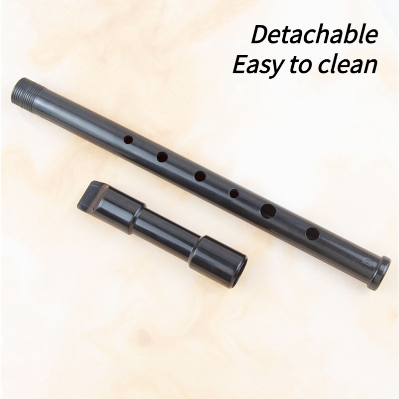 6-gaats hars blikken fluitje D - Tin Whistle Flute recensie en prijs