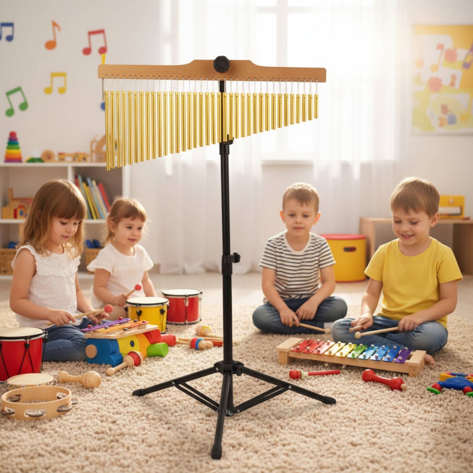 36-toon bar chimes met helder  - Musical Instrument Chimes recensie en prijs