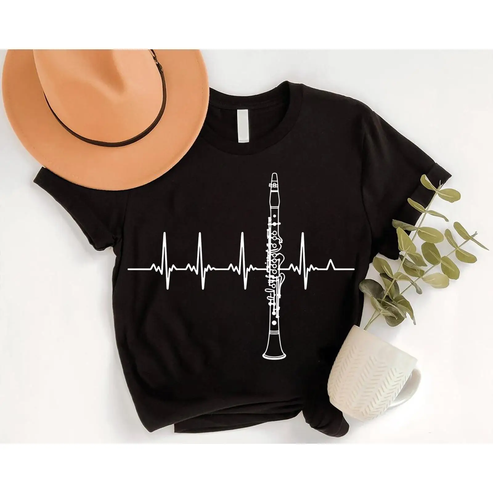 Klarinet HeartbeaT T-shirt Muz - Musical Instrument In Orchestra recensie en prijs