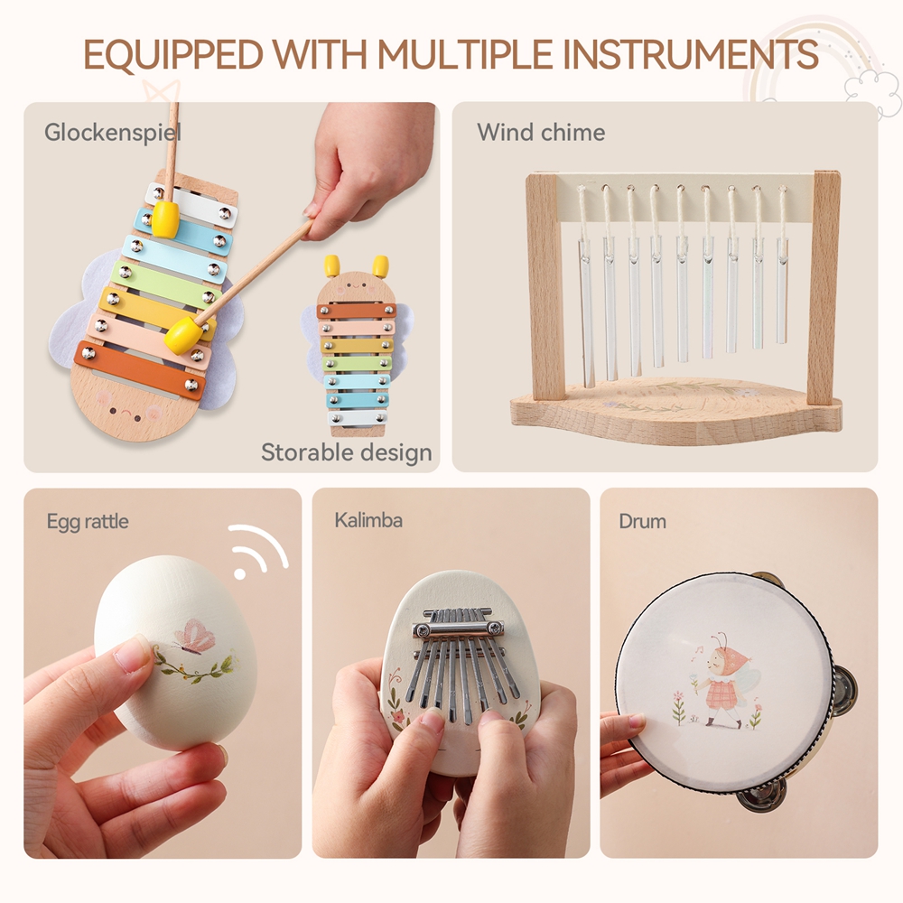 Muziekspeelgoed Baby Houten Mo - Musical Instrument Harmonium recensie en prijs