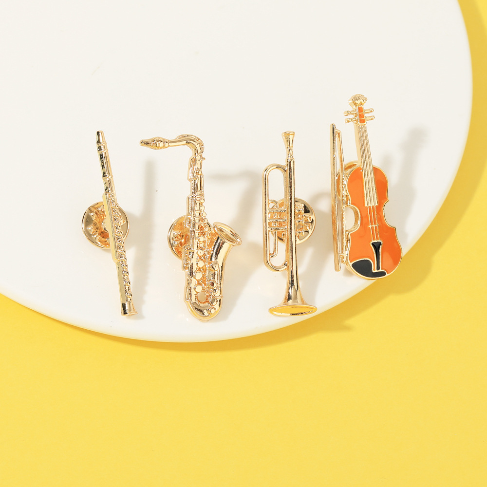 Gouden muziekinstrument pins s - Musical Instrument In Orchestra recensie en prijs