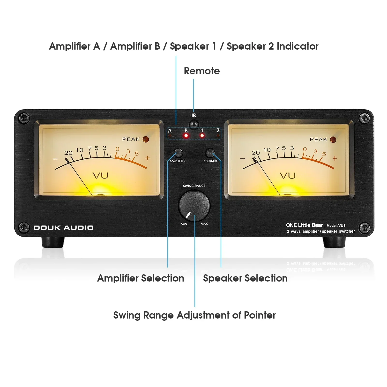 Douk Audio 2-weg Versterker/Lu - Musical Instrument Vector recensie en prijs