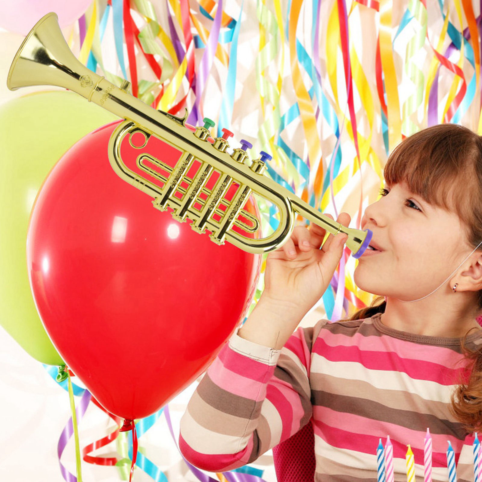 Kid Trompet Gouden Gecoat Plas - Musical Instrument Harmonium recensie en prijs