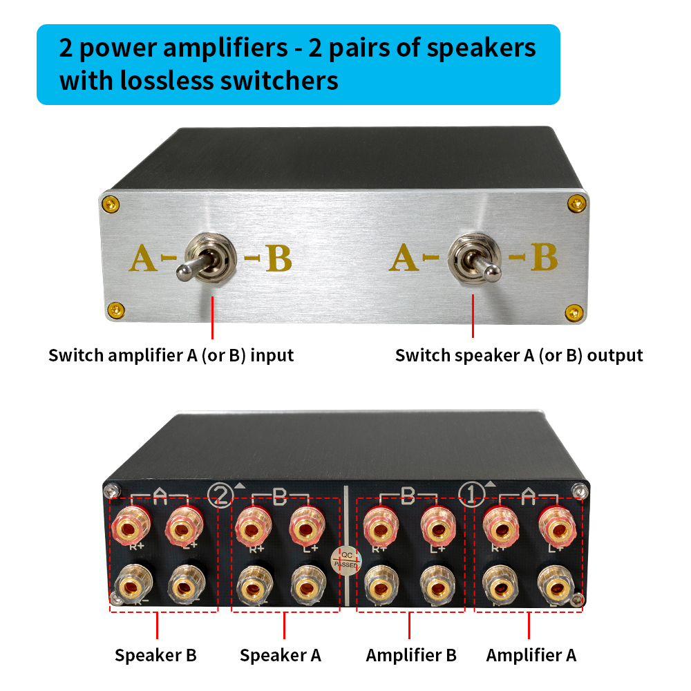 Speaker Switch Selector, 2 Amp - Musical Instrument Vector recensie en prijs
