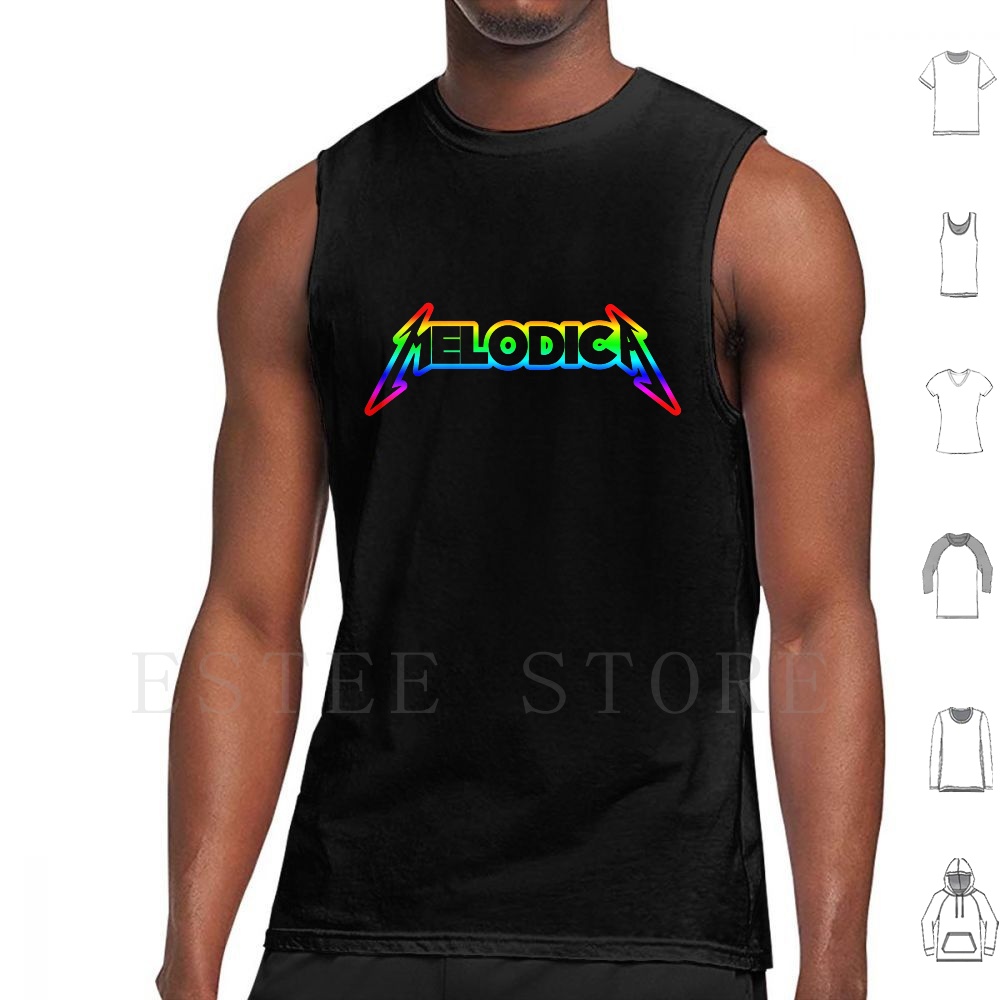 Rainbow Melodica Tank Tops Ves - Musical Instrument Melodica recensie en prijs