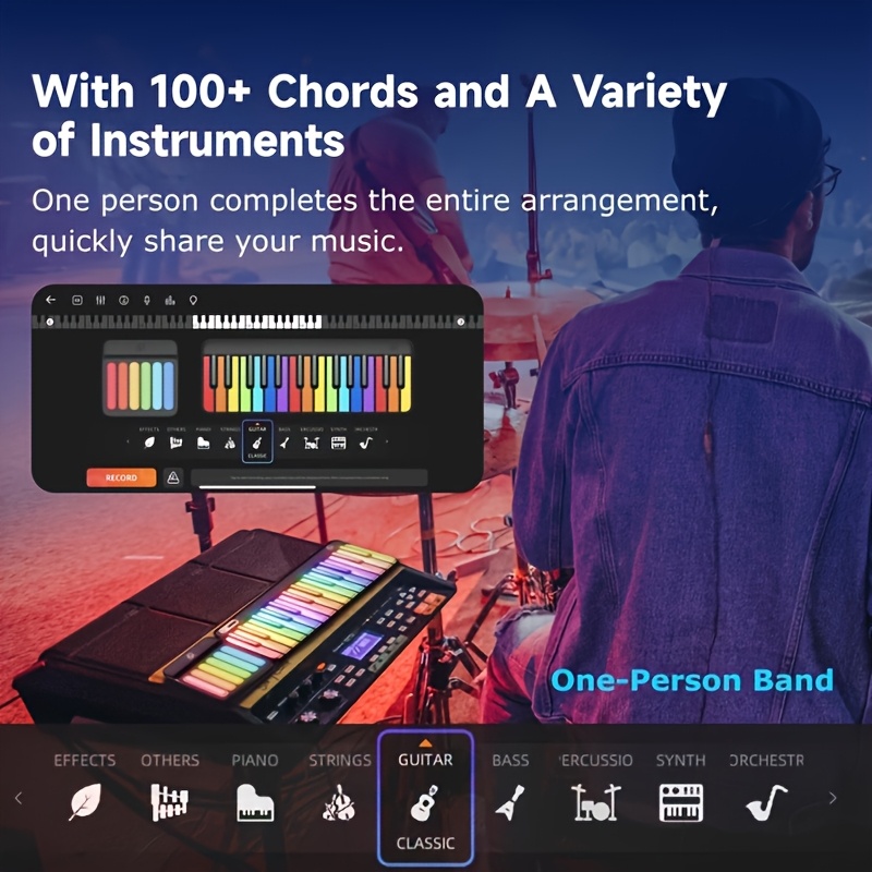 Stijlvolle LED-verlichte PopuP - Musical Instrument Easy To Learn recensie en prijs
